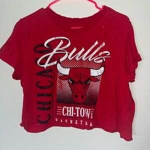NBA Red Graphic Tee